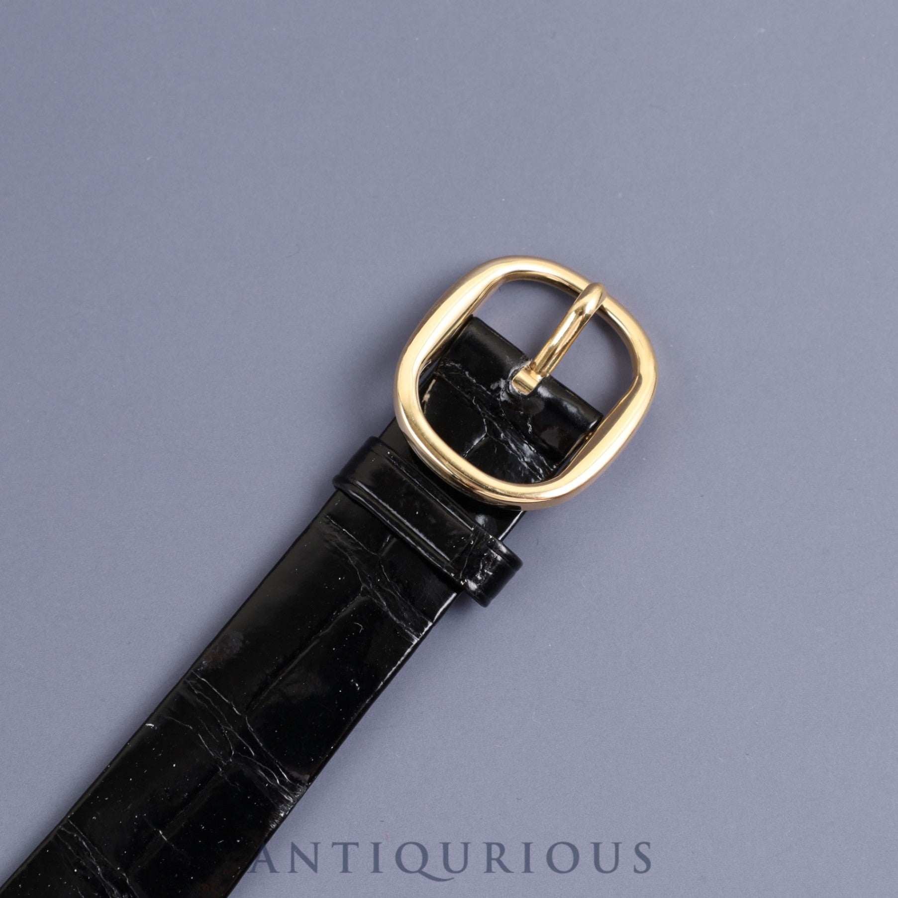 パテック・フィリップ ゴールデンエリプス 3848J-062 手巻き Cal.215 750YG 純正革ベルト 純正尾錠(750)ダイヤ12Pブルー文字盤 箱 アーカイブ(1991年)