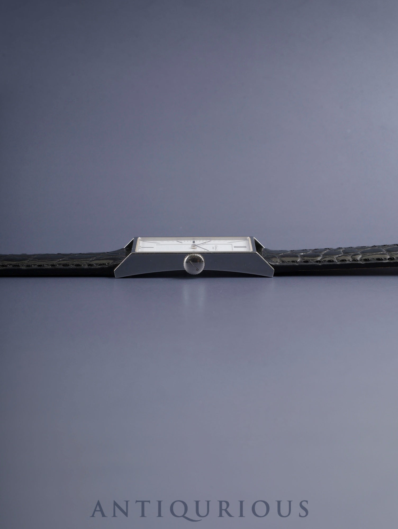 ダンヒル ウェイファー 8036 クォーツ Cal.ETA E03.001 SS 革 純正尾錠(SS) ホワイト文字盤 箱 説明書 保証書(無記載)純正ベルト オーバーホール済み