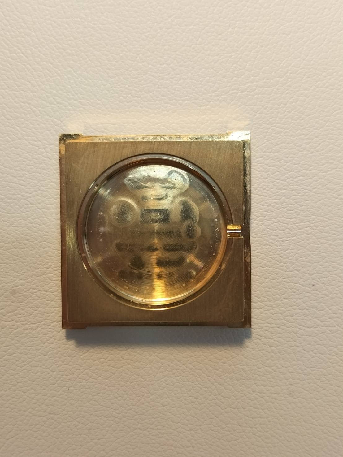 カルティエ マストタンク LM 手巻き Cal.78-1 SV925 革 純正ピンバックル(GP)マホガニー文字盤(SWISS表記) オーバーホール済み ※ケース裏彫り有り