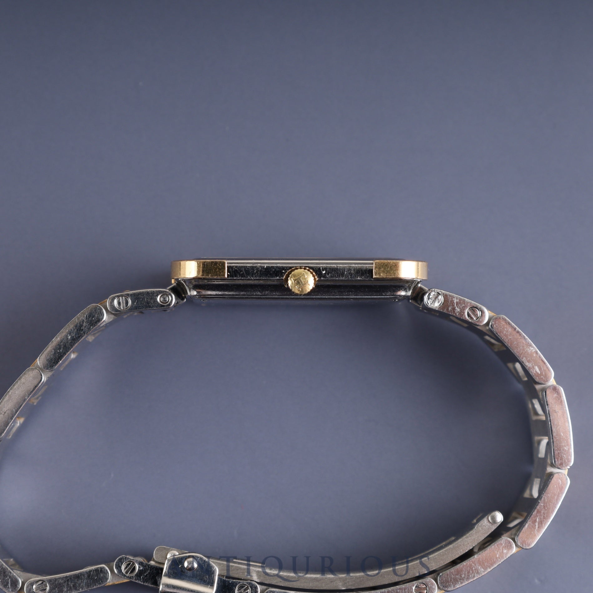 Hermes Cloajour CR1.220 Quartz Cal.976.001 SS/GP SS/GP Gold Dial Overhauled