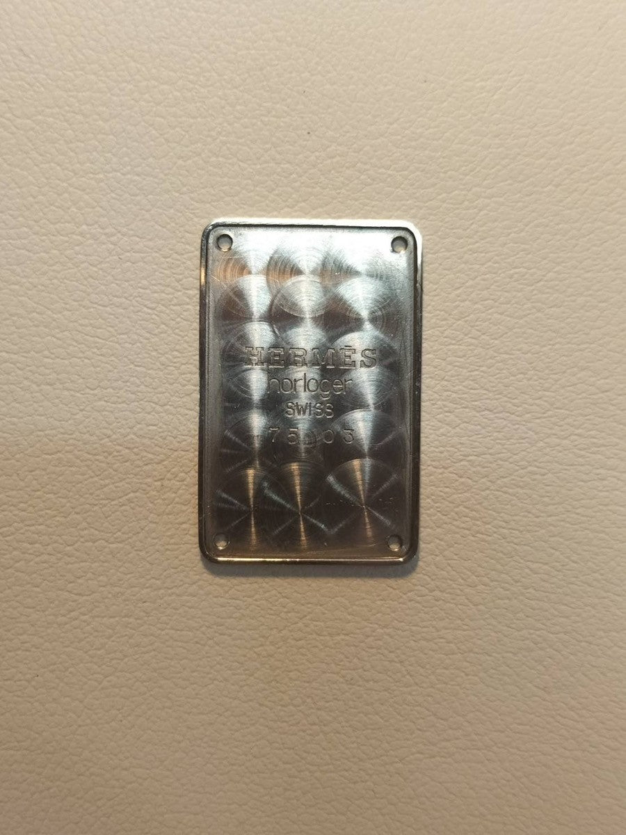 エルメス クロアジュール CR1.240 クォーツ Cal.976.001 SS/GP SS/GP ホワイト文字盤 オーバーホール済み