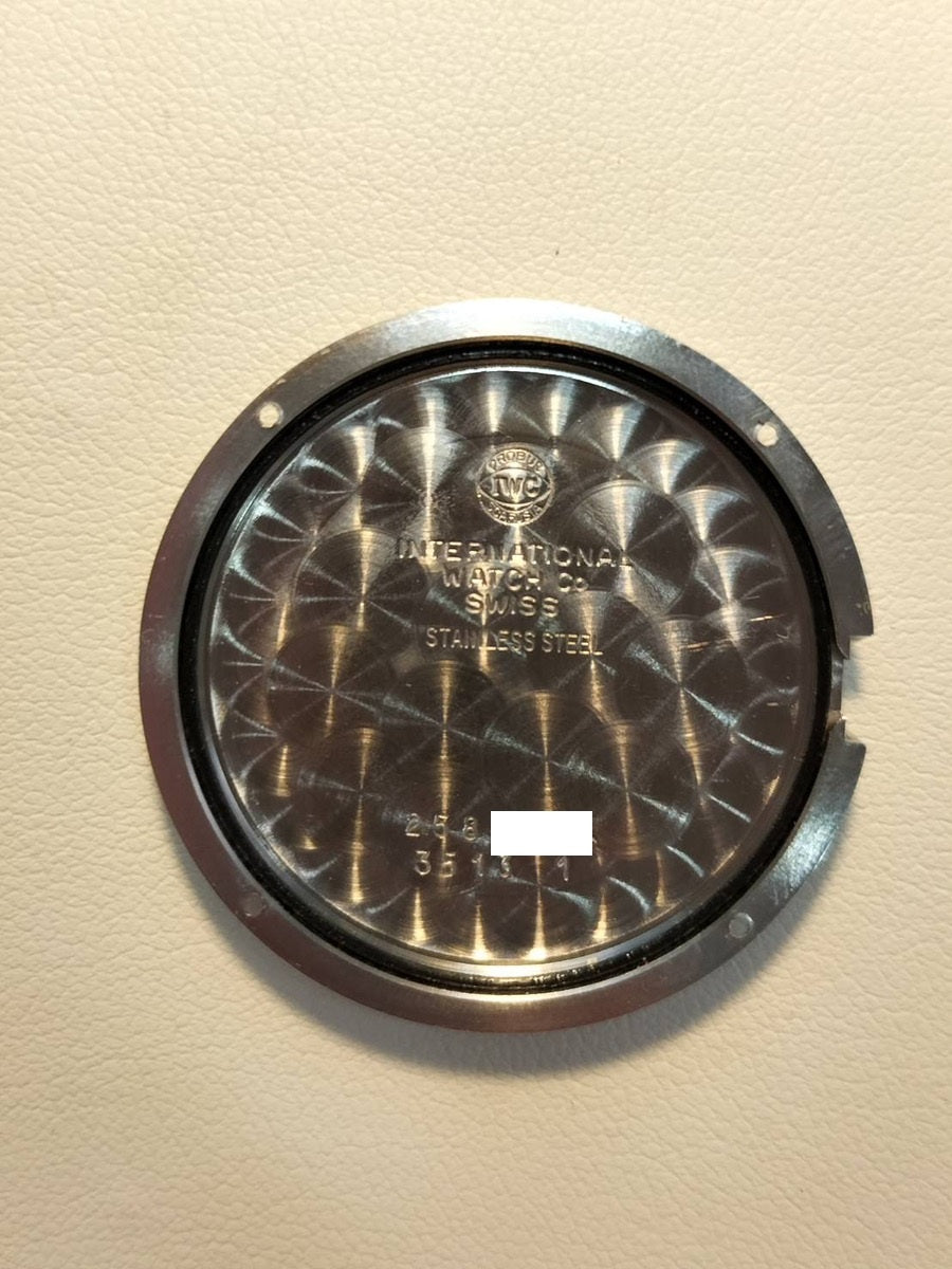IWC Portofino IW351320 Automatic Cal.37521 SS Leather Genuine Buckle (SS) White Dial Warranty (2000) Overhauled IWC