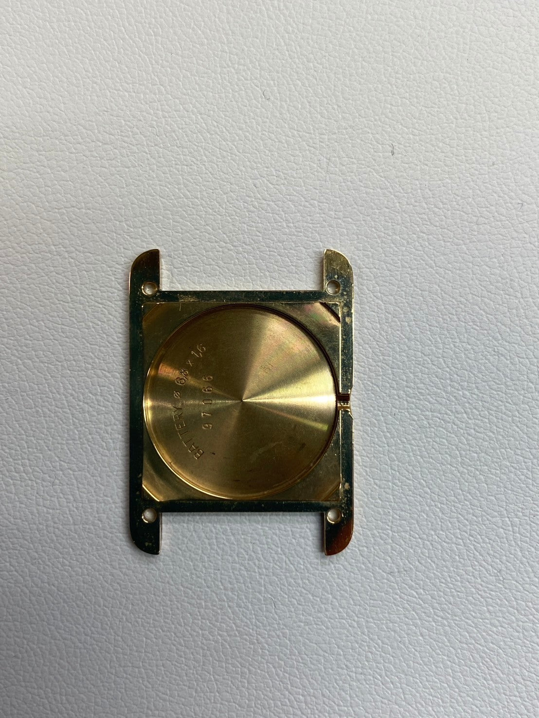 カルティエ マストタンク SM 5057001 クォーツ Cal.057 SV925 革 純正尾錠(GP)アイボリーローマン文字盤 箱 保証書(1992年) オーバーホール済み