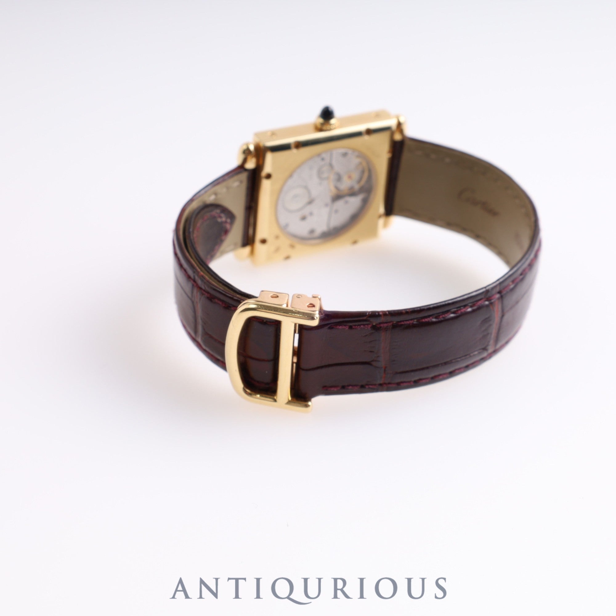Cartier Tank Obu LM W1527551 2380 Box Warranty Card