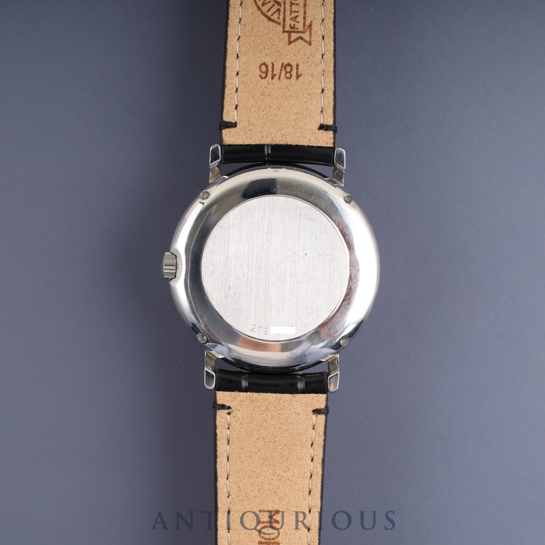 IWC ポートフィノ IW351323 自動巻き Cal.- SS 革 純正尾錠(SS)シルバーアラビア文字盤 オーバーホール済み