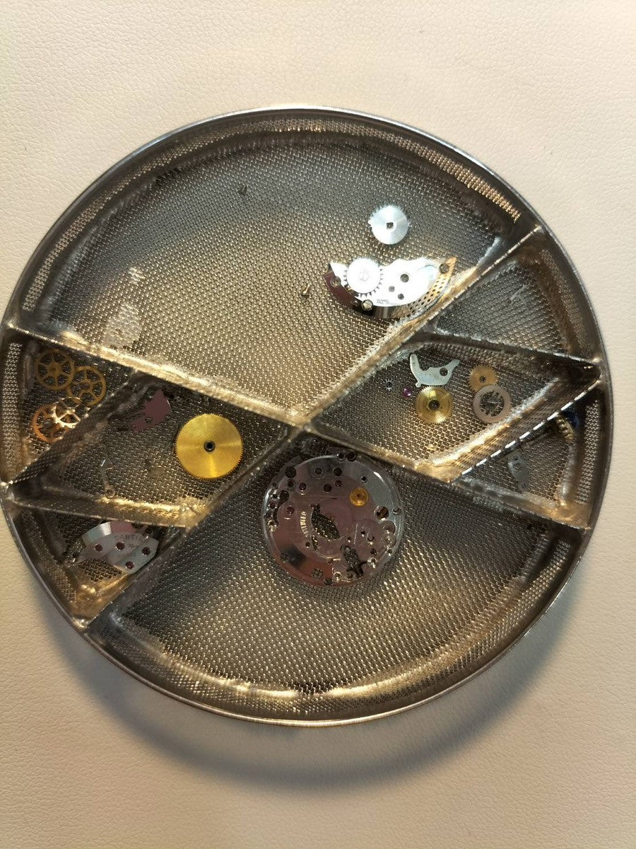 Cartier Must Tank LM 6 182065 Manual Winding Caliber 78-1 SV925 Leather Strap with Genuine GP Buckle Ivory Roman Dial Overhauled