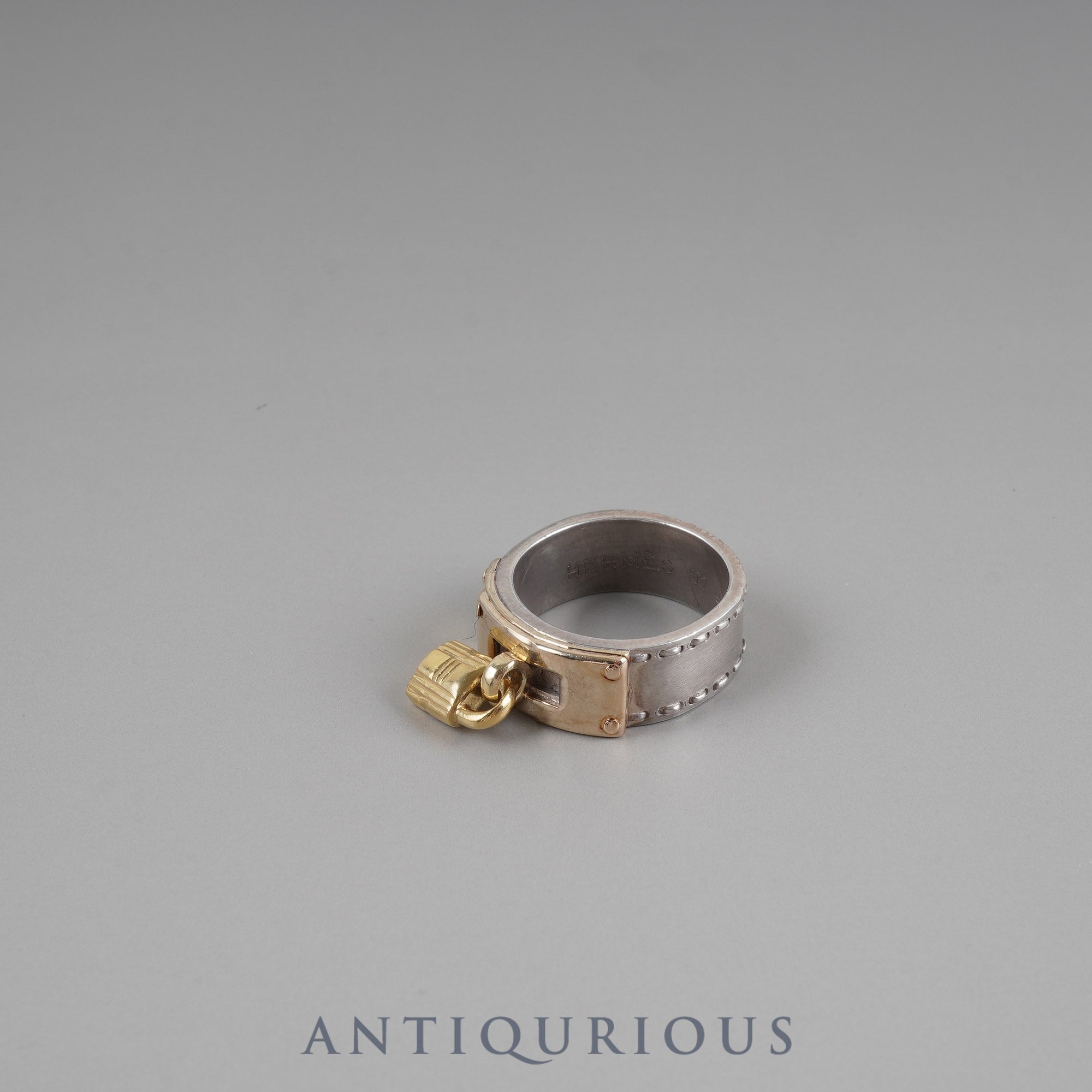 エルメス リング ケリー SV925/750 #51