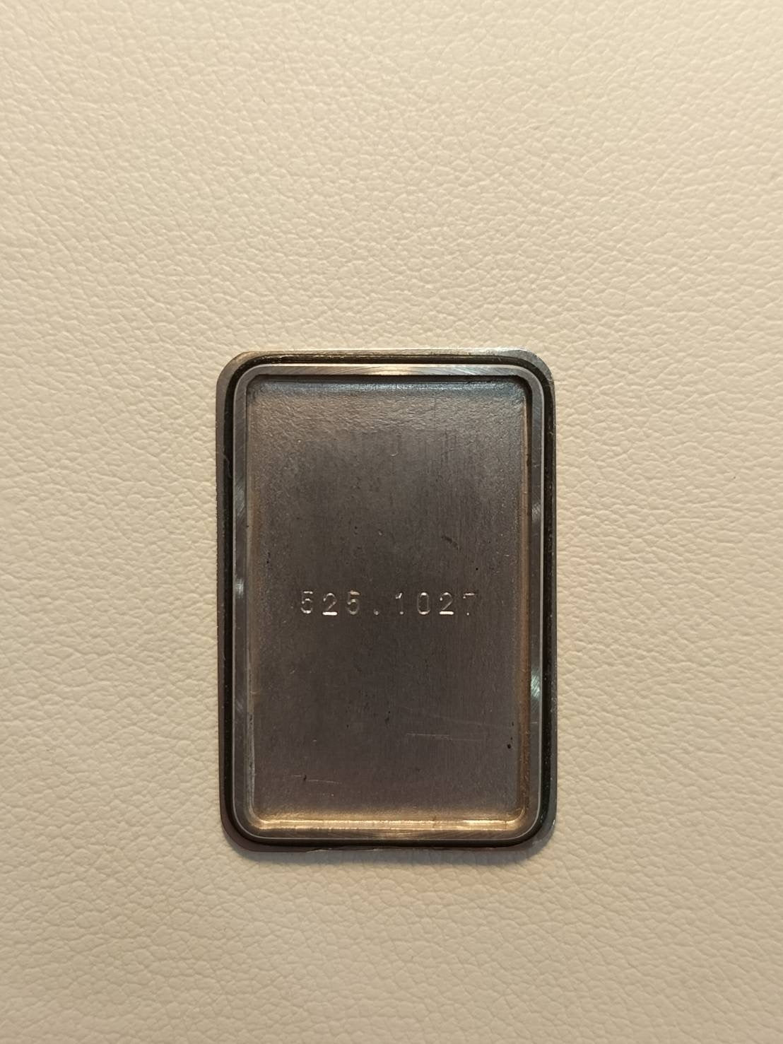 ティファニー クラシックスクエア レクタンギュラー クォーツ Cal.901.001 SS 革 純正尾錠(SS) ホワイトアラビア文字盤 オーバーホール済み