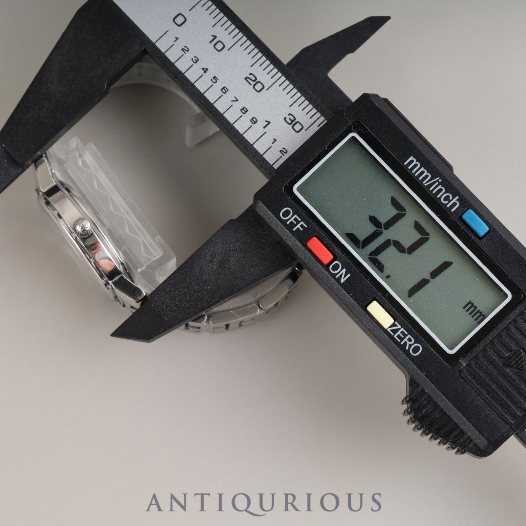 エルメス クリッパーオーバル CO1.210 クォーツ Cal.976.001 SS SS ホワイトギョーシェ文字盤 オーバーホール済み