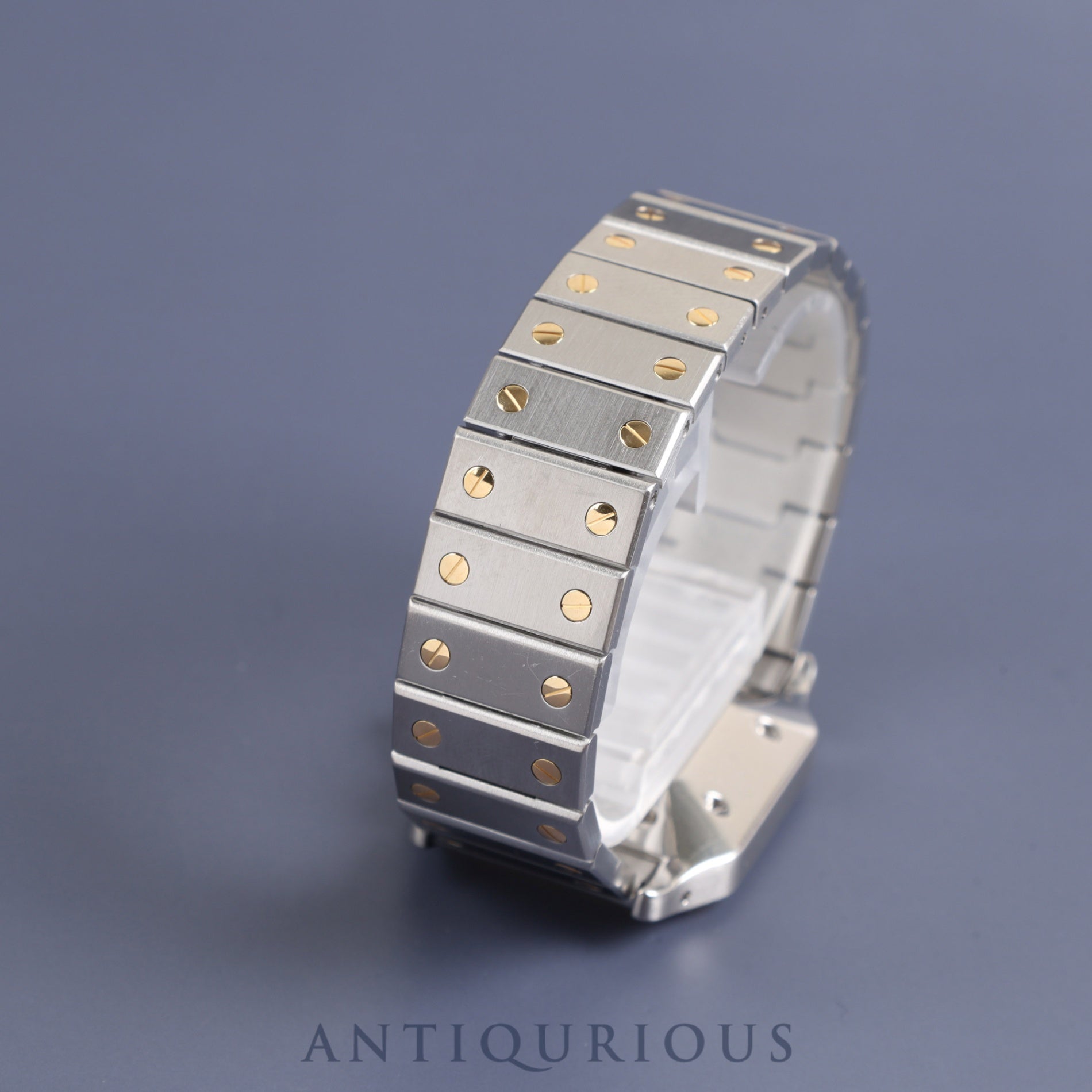 Cartier Santos Galbee LM 1172961 Automatic SS / YG White Roman Dial Complete service (full maintenance) completed at Cartier boutique