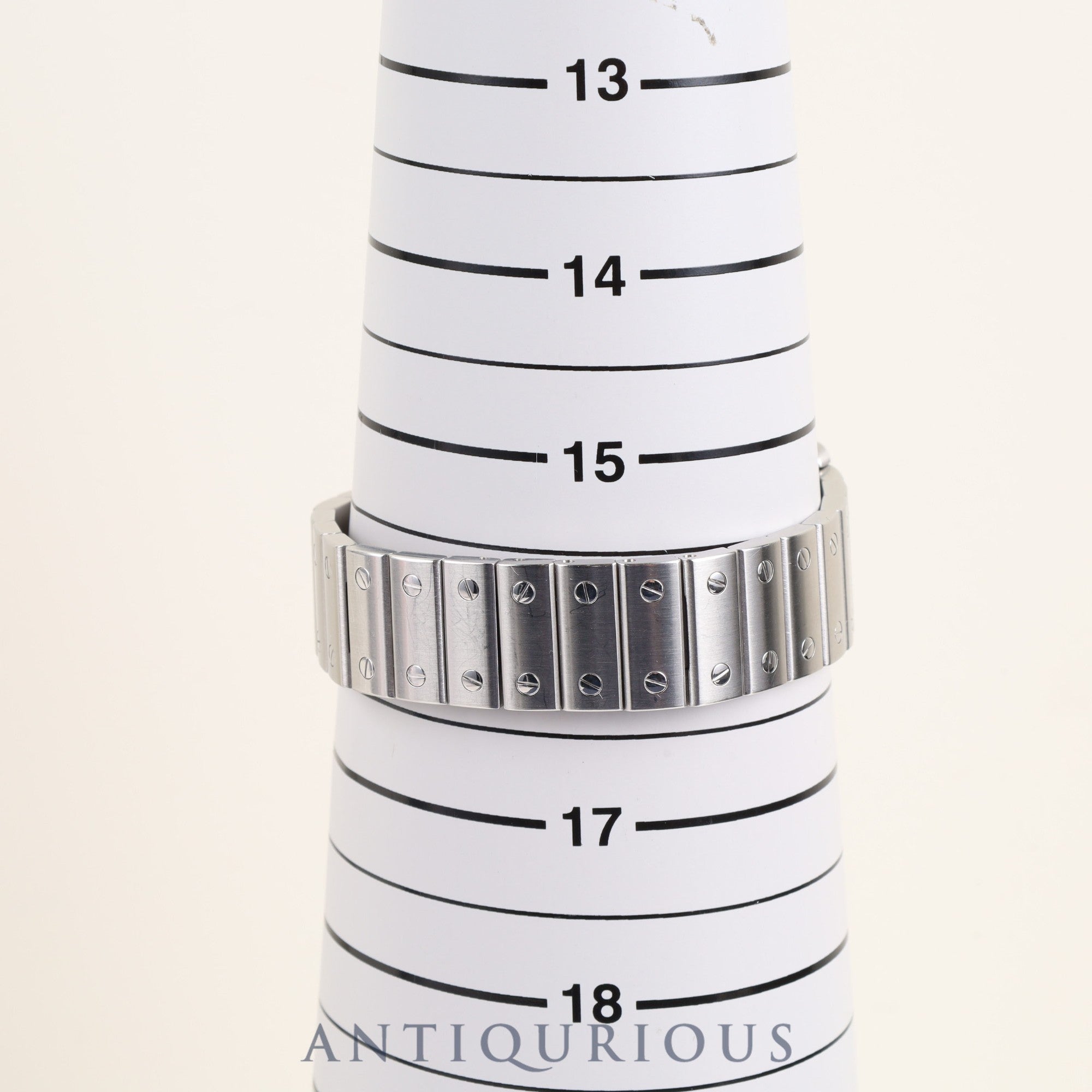 カルティエ サントス ガルベLM W20055D6 / 2319 自動巻き SS SS シルバー文字盤 箱 保証書(2005年) コマ1 オーバーホール済み