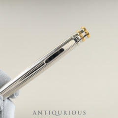 Cartier Trinity Ballpoint Pen, Metal/GP, Twist Style, Unused, Genuine Refill