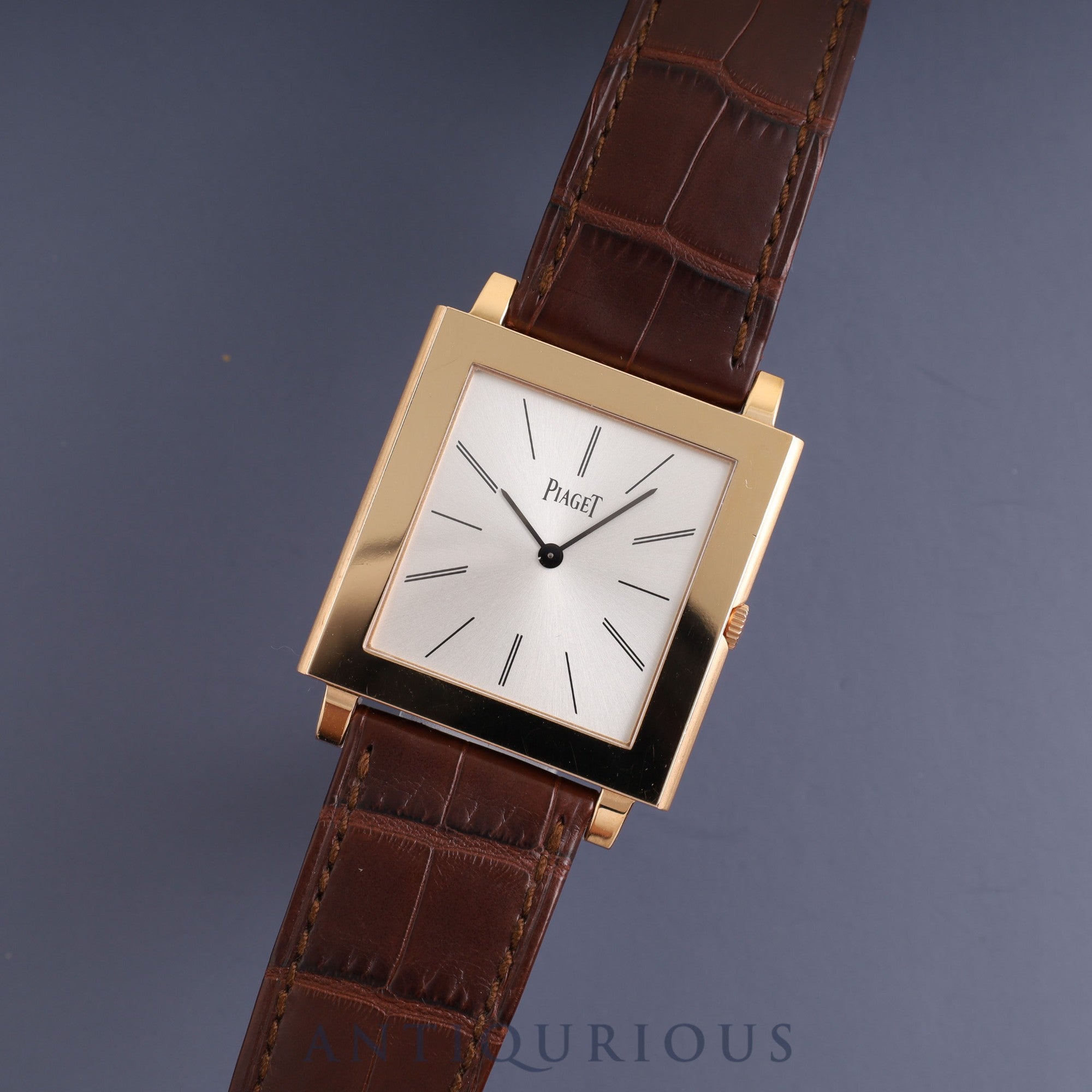 ピアジェ アルティプラノ P10465 手巻き Cal.430P PG 純正革ベルト 純正尾錠(750)シルバー文字盤