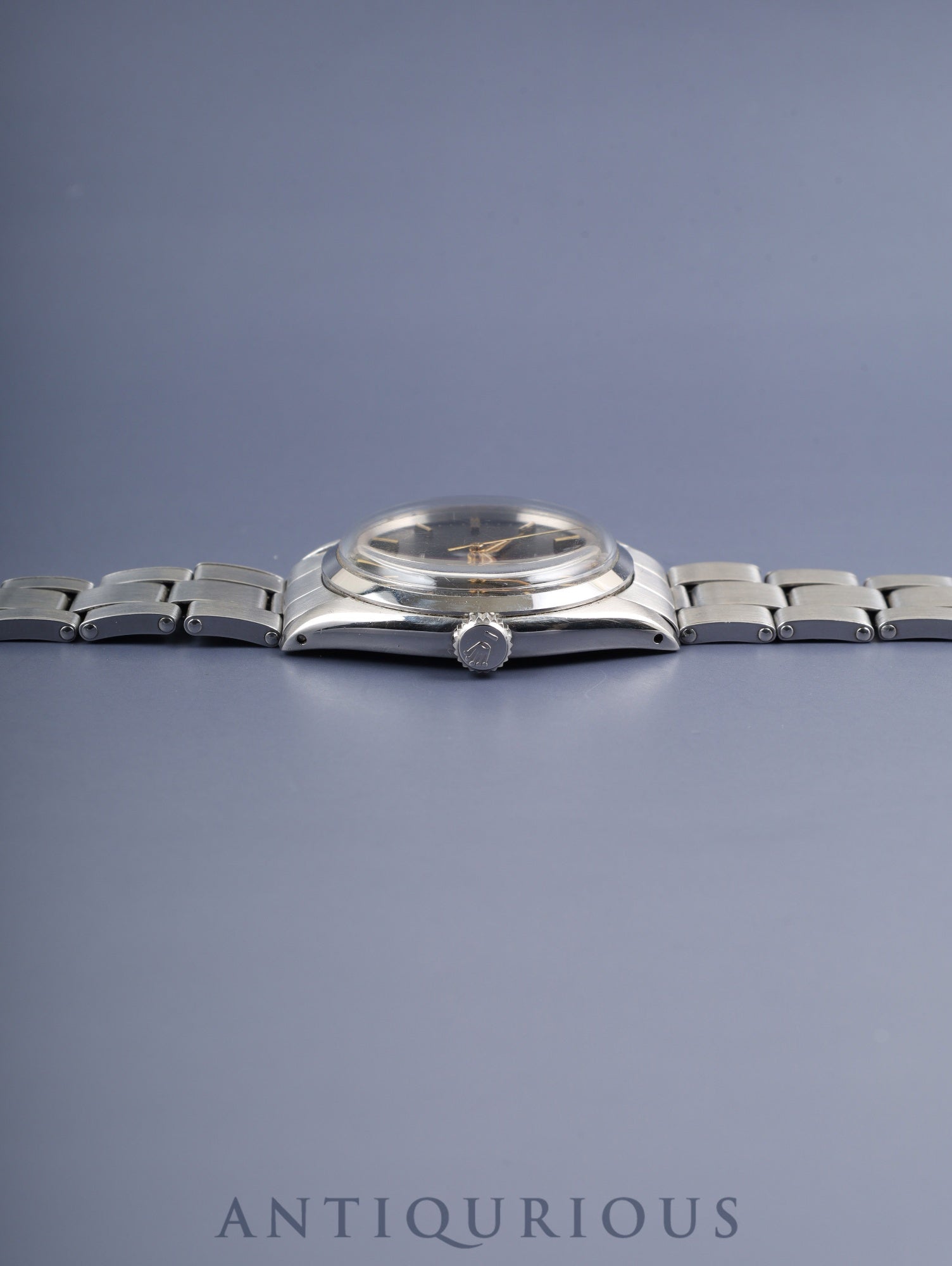 ロレックス オイスター プレシジョン 6426 手巻き Cal.1225 SS SS ブラック文字盤 87番台(1962年) オーバーホール済み