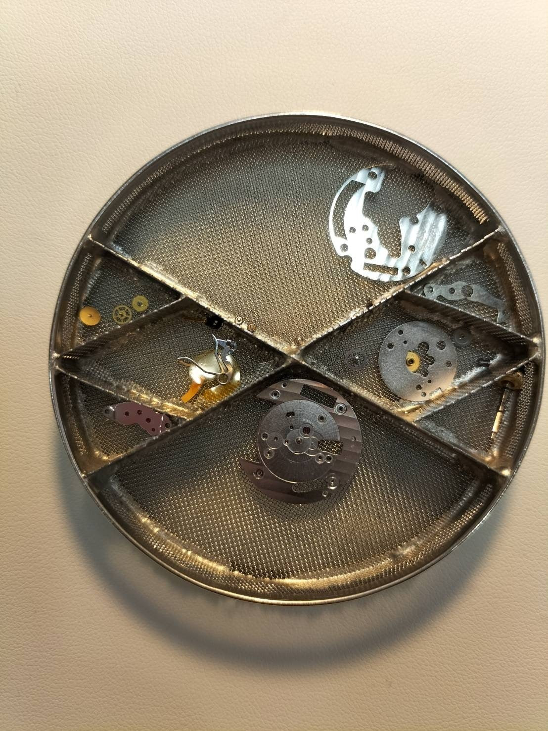 カルティエ マストタンク LM 590005 クォーツ Cal.90 SV925 革 純正尾錠(GP) フロントトリニティ文字盤 オーバーホール済み 新品仕上げ済み