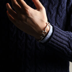 グッチ ブレスレット ホースビット SV925 箱