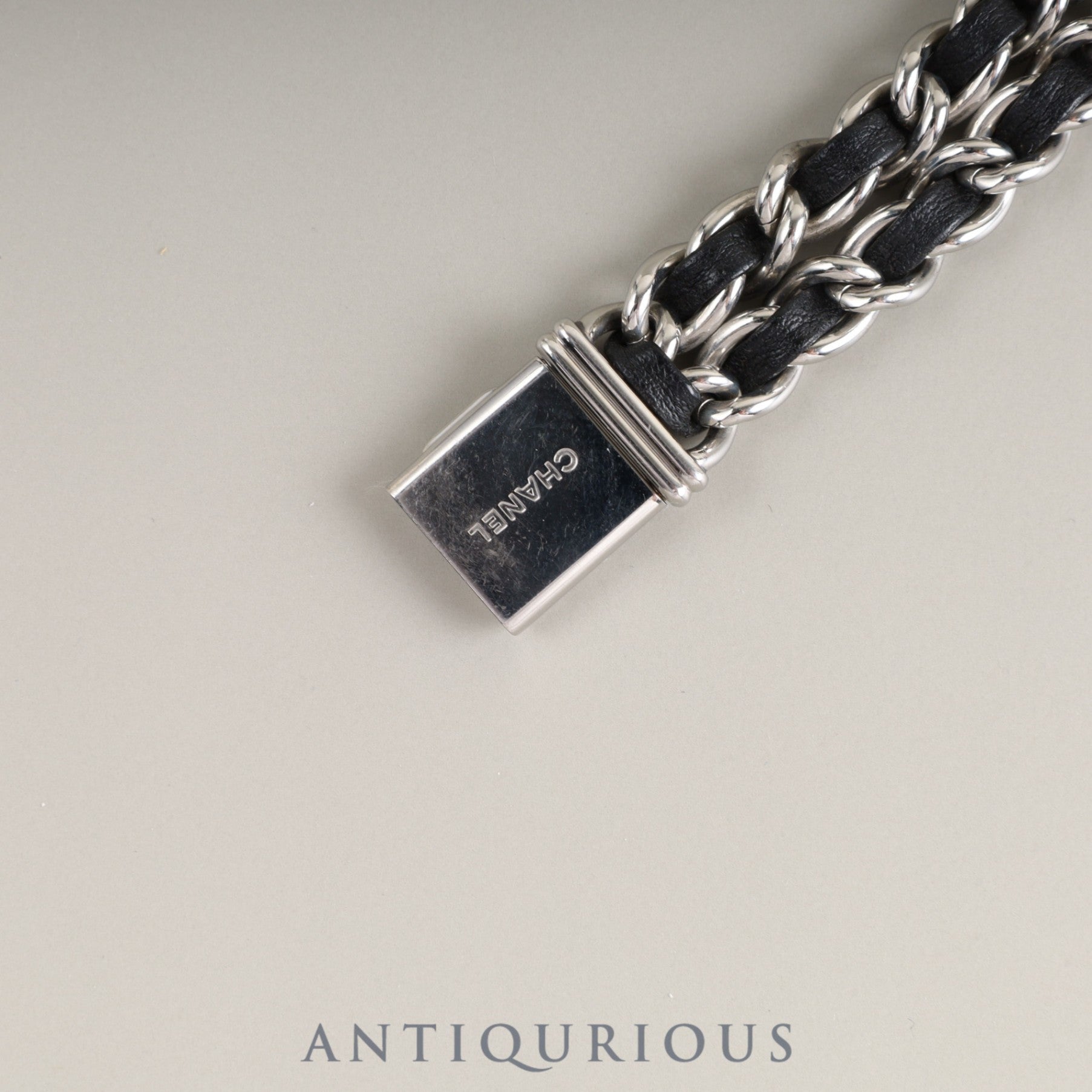 Chanel Premiere M H0001 Quartz Cal.976.001 SS SS/Leather Black Dial Box Overhauled