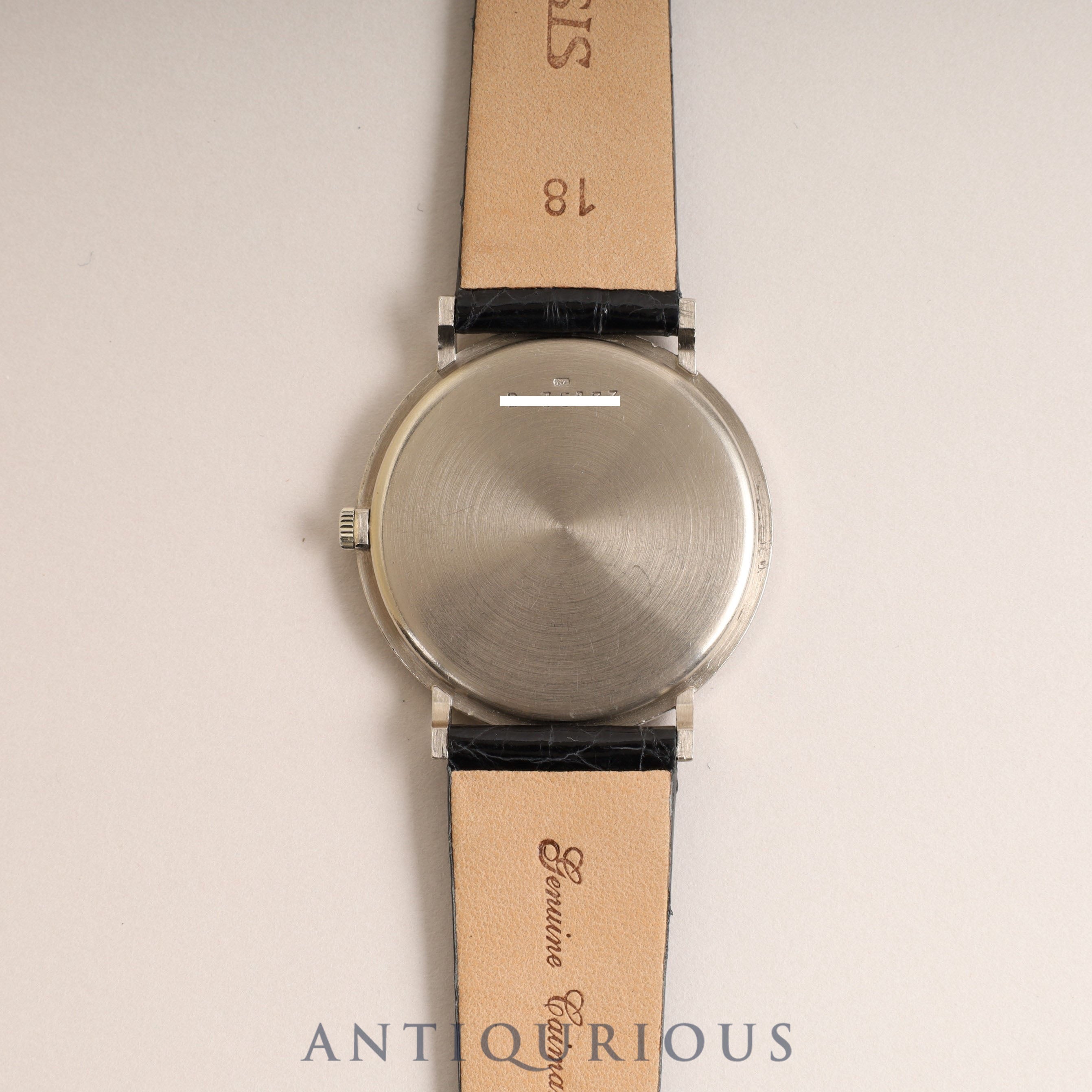 Audemars Piguet Extra Flat Hand-wound Cal.2090 750 Leather Genuine Buckle (750) White Dial 33.3mm 1976-1979