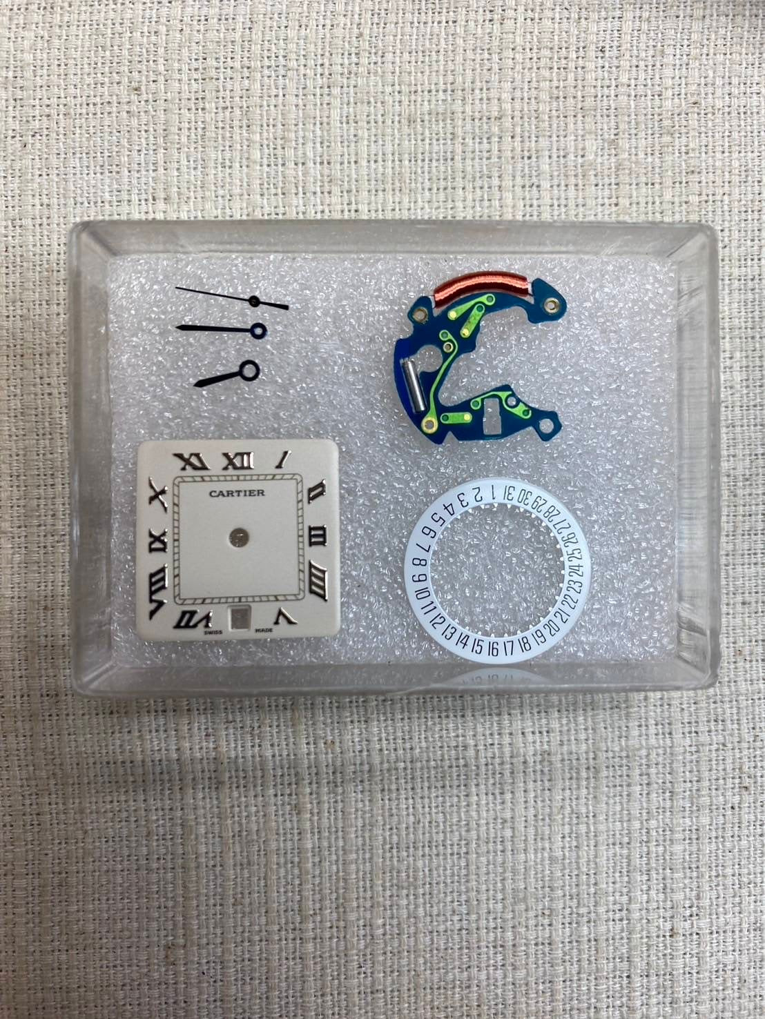カルティエ サントス ガルベLM W20025D6  / 1564 クォーツ Cal.87  SS SS  アイボリー文字盤 オーバーホール済み