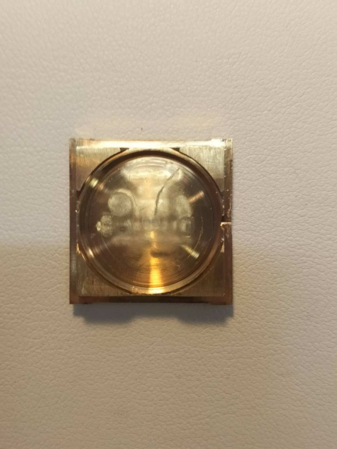 Cartier Must Tank SM Manual Winding Caliber 78-1 SV925 Leather Strap with Genuine GP Buckle Ivory Dial (SWISS Marking) Circa 1976-1981 Overhauled