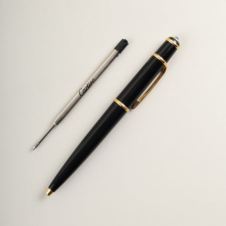 カルティエ ボールペン ディアボロ GP ツイスト式 未使用純正リフィル（ブラック・M）