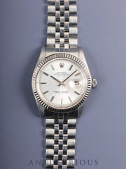 ロレックス デイトジャスト 1601 自動巻き Cal.1560 SS/WG SS シルバー文字盤 29番台（1969年）オーバーホール済み