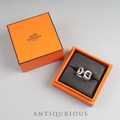 Hermes Ring Ever Chaine d'Ancre SV925 #55 Box 21 Years