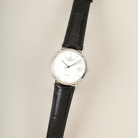 IWC ポートフィノ IW351320 自動巻き Cal.30120 SS 革 純正ピンバックル（SS）ホワイト文字盤（SWISS表記）オーバーホール済み アイダブリュシー