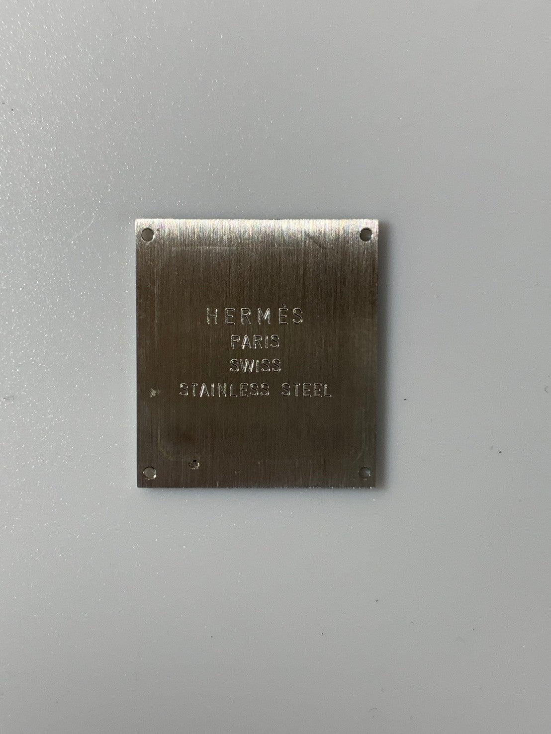 エルメス ケープコッド CC1.210.220 / HJE クォーツ Cal.976.001 SS 革 純正尾錠（SS）シルバーアラビア文字盤 箱 冊子 保証書（2002年 / 個人名記載あり）オーバーホール済み