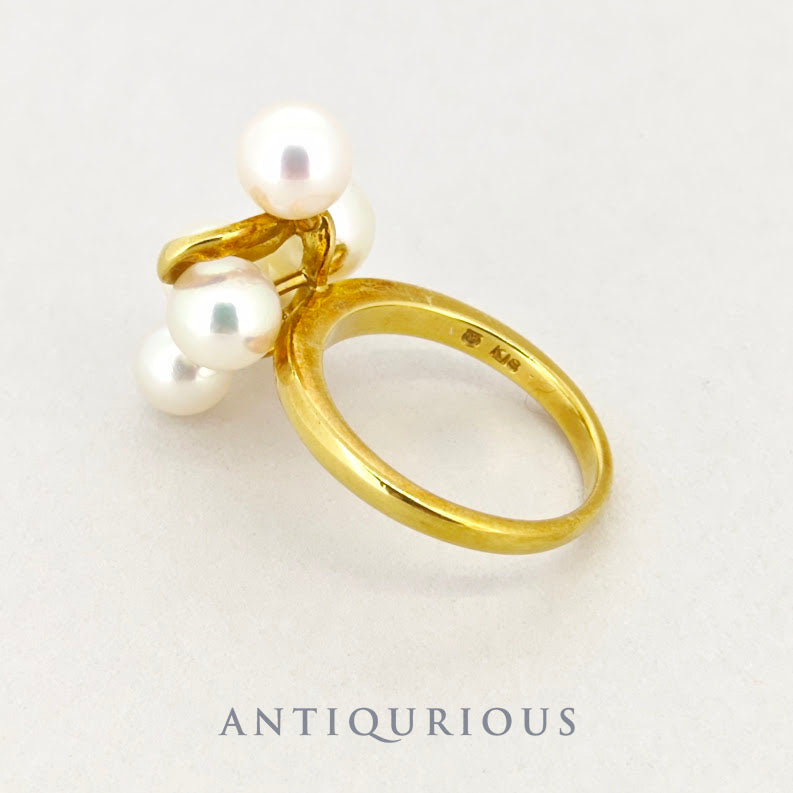 MIKIMOTO ring pearl