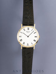 Chopard L.U.C 1061 Hand-wound Cal. 839 750YG Leather Original Pin Buckle (GP) White Dial (Engraved Caseback) Overhauled