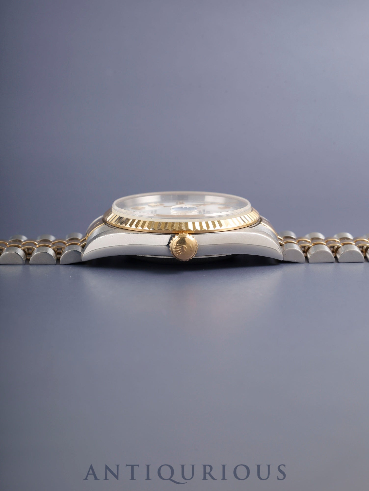 ロレックス デイトジャスト 16233 自動巻き Cal.3135 SS/YG SS/YG ホワイトローマン文字盤 S番台（1993年）保証書（1994年） オーバーホール済み