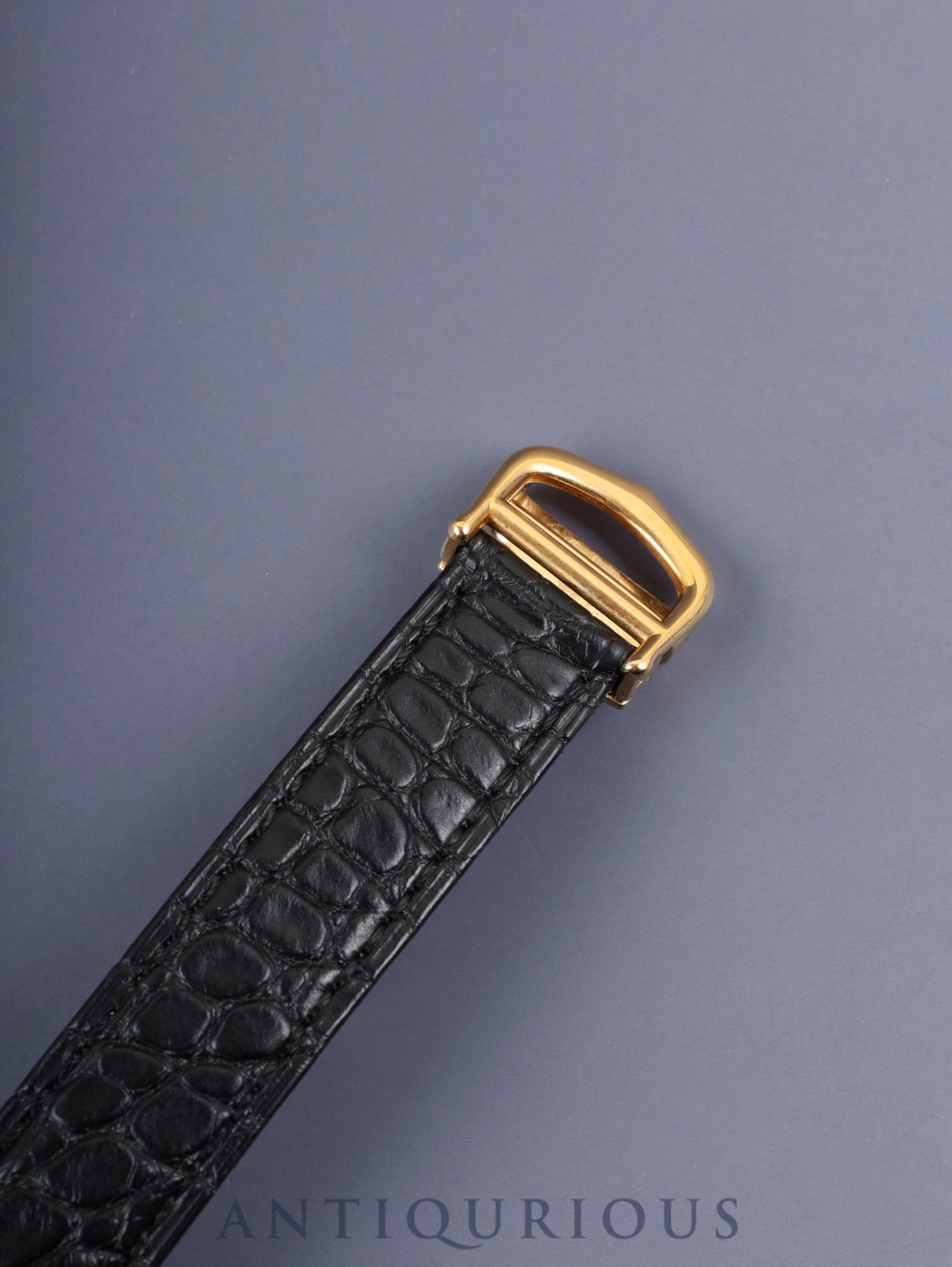 カルティエ マストタンク LM 手巻き Cal.78-1 SV925 純正革ベルト 純正Dバックル（GP）ブラックローマン文字盤（SWISS表記）1976年頃～1981年頃 オーバーホール済み 新品仕上げ済み