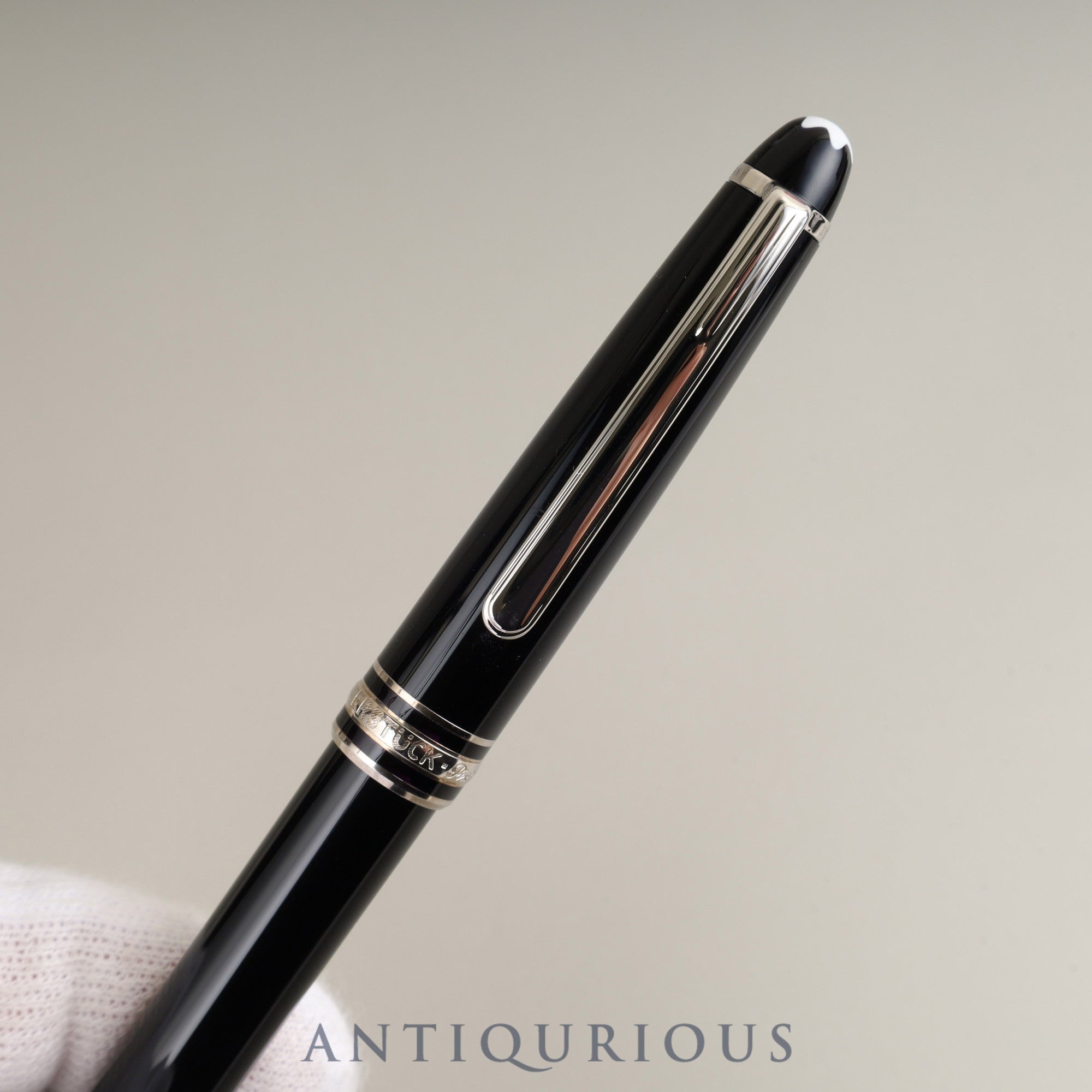 Montblanc Meisterstück Picks Platinum Classic Twist Type Resin Black Box