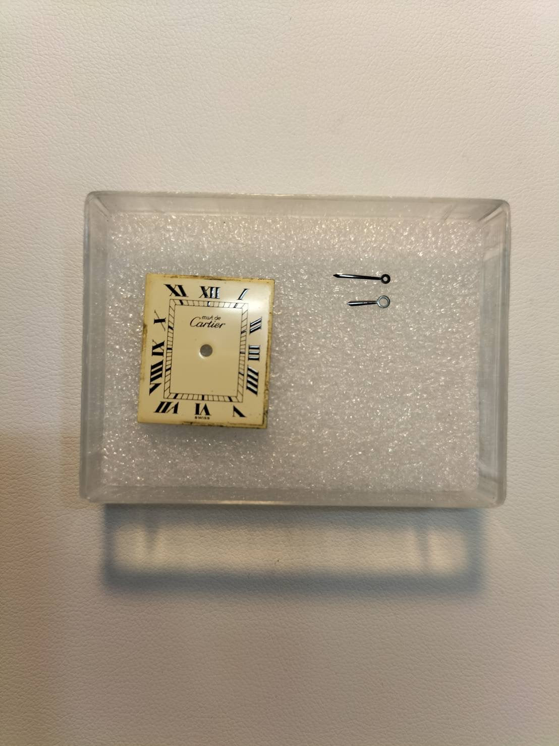 カルティエ マストタンク LM 6 手巻き Cal.78-1 SV925 革 純正ピンバックル（GP）アイボリーローマン文字盤（SWISS表記） 冊子 保証書（無記載）オーバーホール済み 新品仕上げ済み