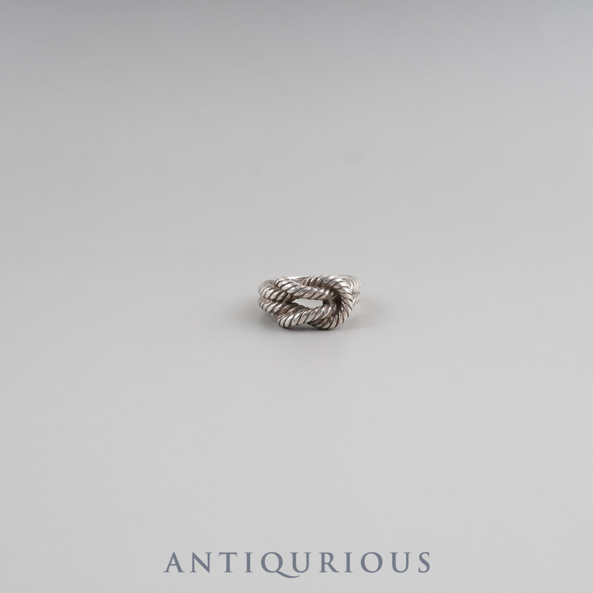 Hermes Audienne Ring, Sterling Silver, Size 11.5