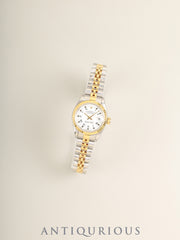 Rolex Datejust Lady 69173 Automatic Cal.- SS/YG SS/YG White Roman Dial (T SWISS MADE T) Warranty (1993) Overhauled