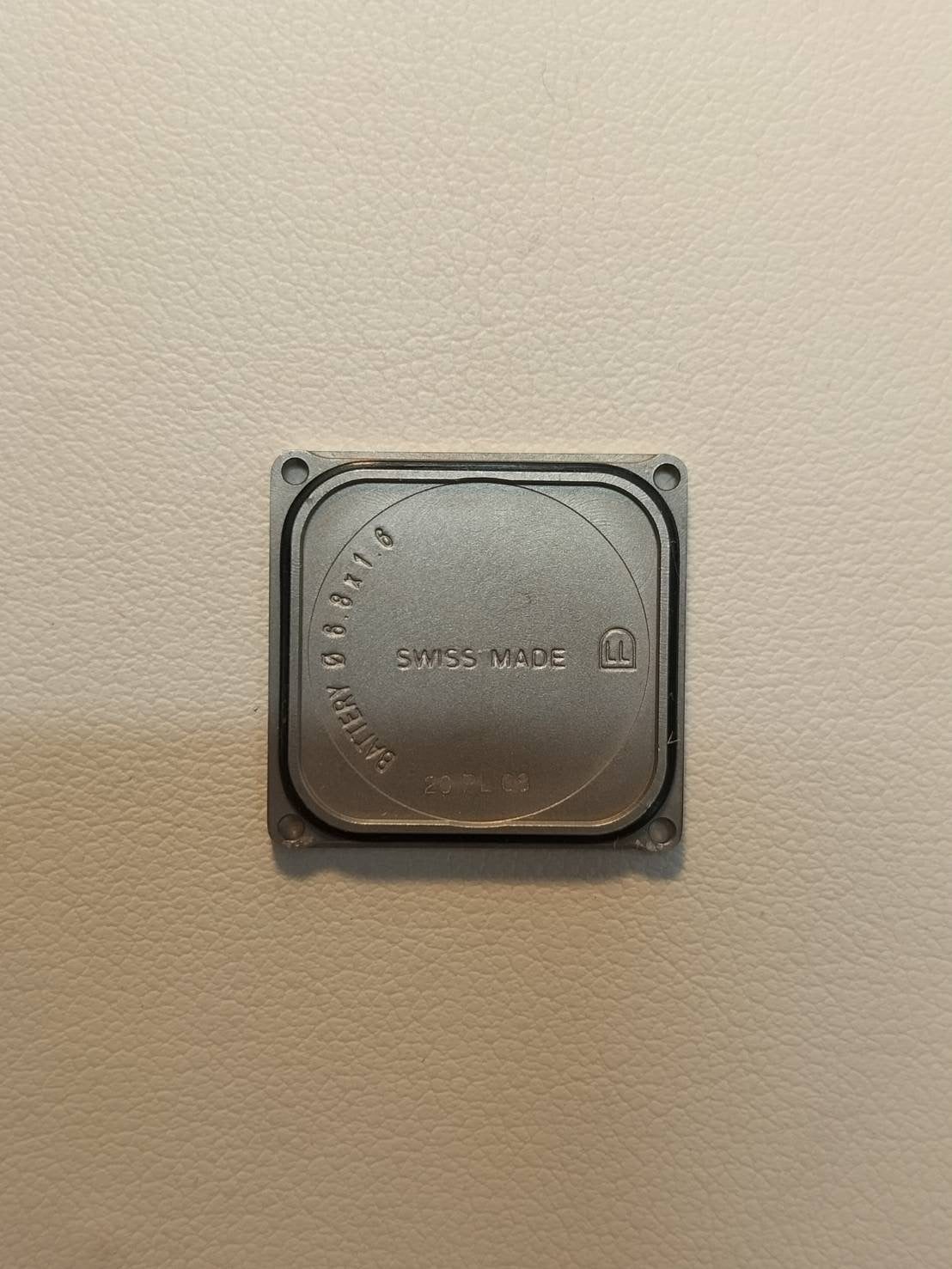 カルティエ タンクフランセーズ SM W51034Q3 / 2384 クォーツ Cal.057 SS SS ブルーシェル文字盤 オーバーホール済み