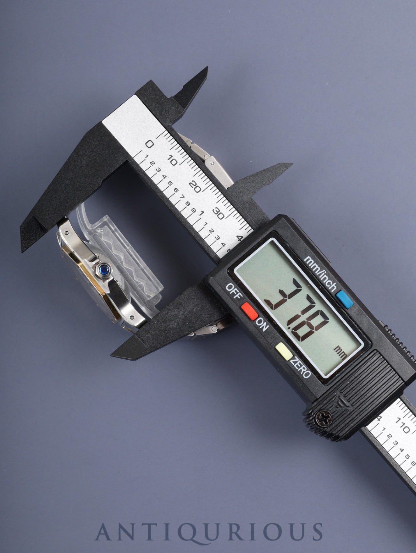 カルティエ サントス オクタゴン LM 2966 AC17.99gr 自動巻き SS×YG SS×YG ホワイトローマン文字盤 箱 保証書（1982年）修理明細書（印刷）タグ カルティエブティックにてコンプリートサービス（フルメンテナンス）済み