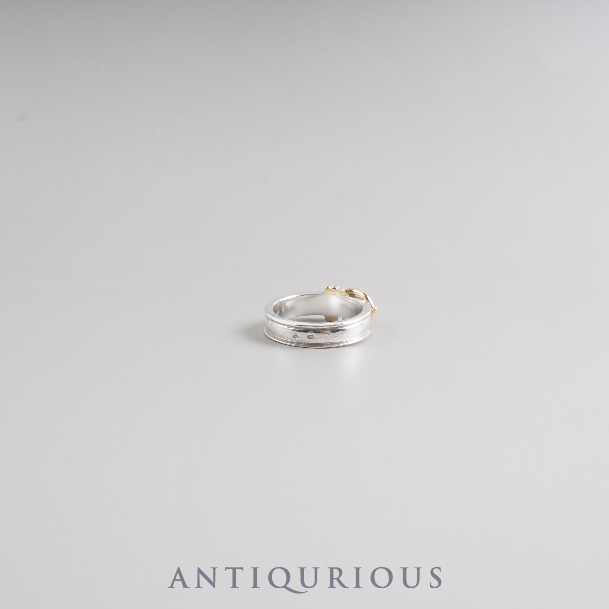 Hermes ring, Santur, SV925/750, approximately size 14