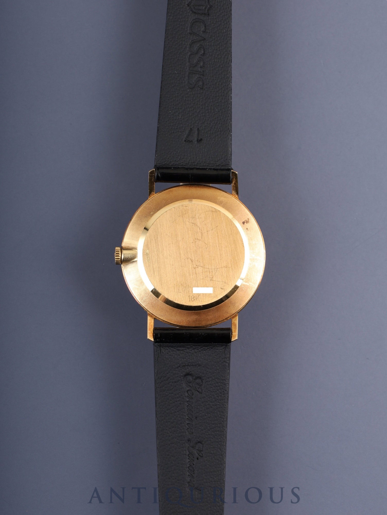 ロレックス チェリーニ 5112 手巻き Cal.1601 750 革  純正尾錠（GP） ホワイト文字盤 L番台（1989年～1990年）オーバーホール済み