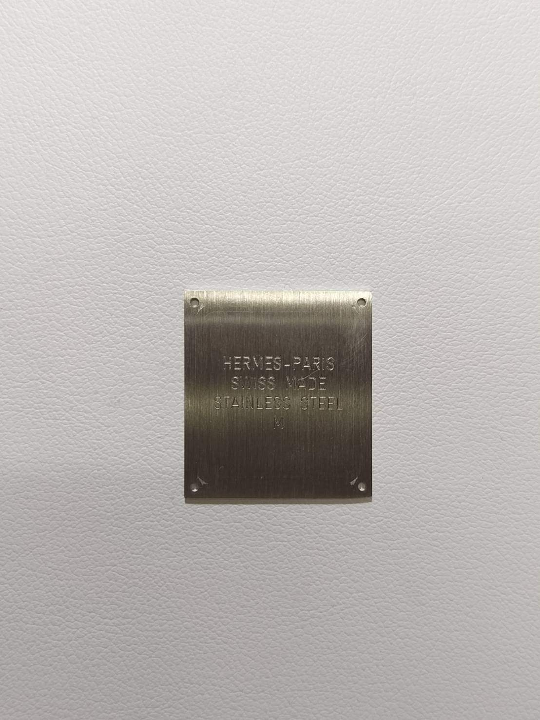 エルメス ケープコッド CC1.210 クォーツ Cal.976.001 SS 革 純正ピンバックル（SS）ホワイトアラビア文字盤（SWISS MADE表記） 箱 冊子 保証書（2003年）オーバーホール済み