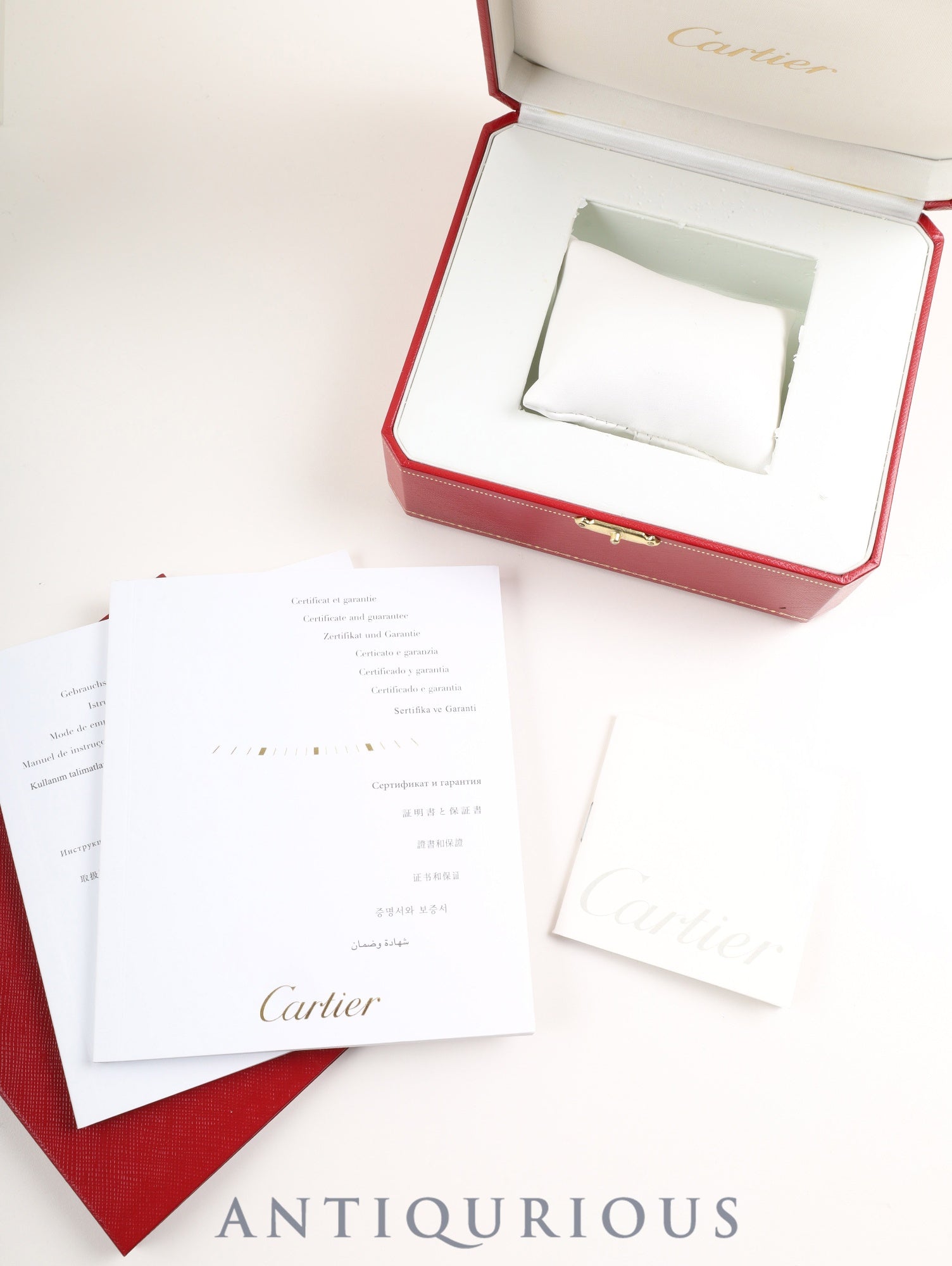 カルティエ タンクフランセーズ SM W51008Q3 / 2384 クォーツ Cal.057 SS SS ホワイトローマン文字盤 箱 冊子 保証書（2012年）オーバーホール済み