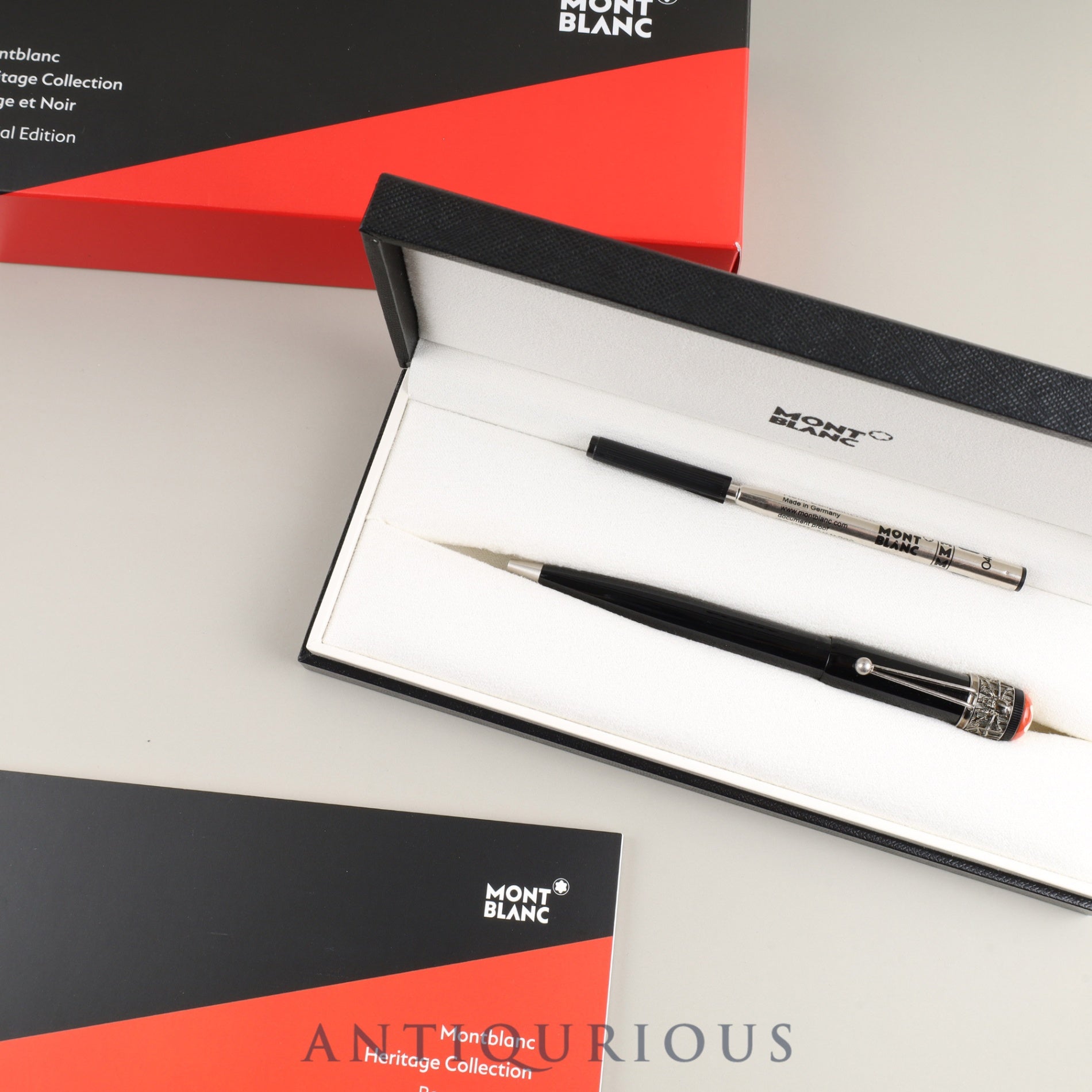 MONTBLANC ヘリテイジコレクション モンブラン ボールペン ヘリテイジ コレクション ルージュ&ノワール