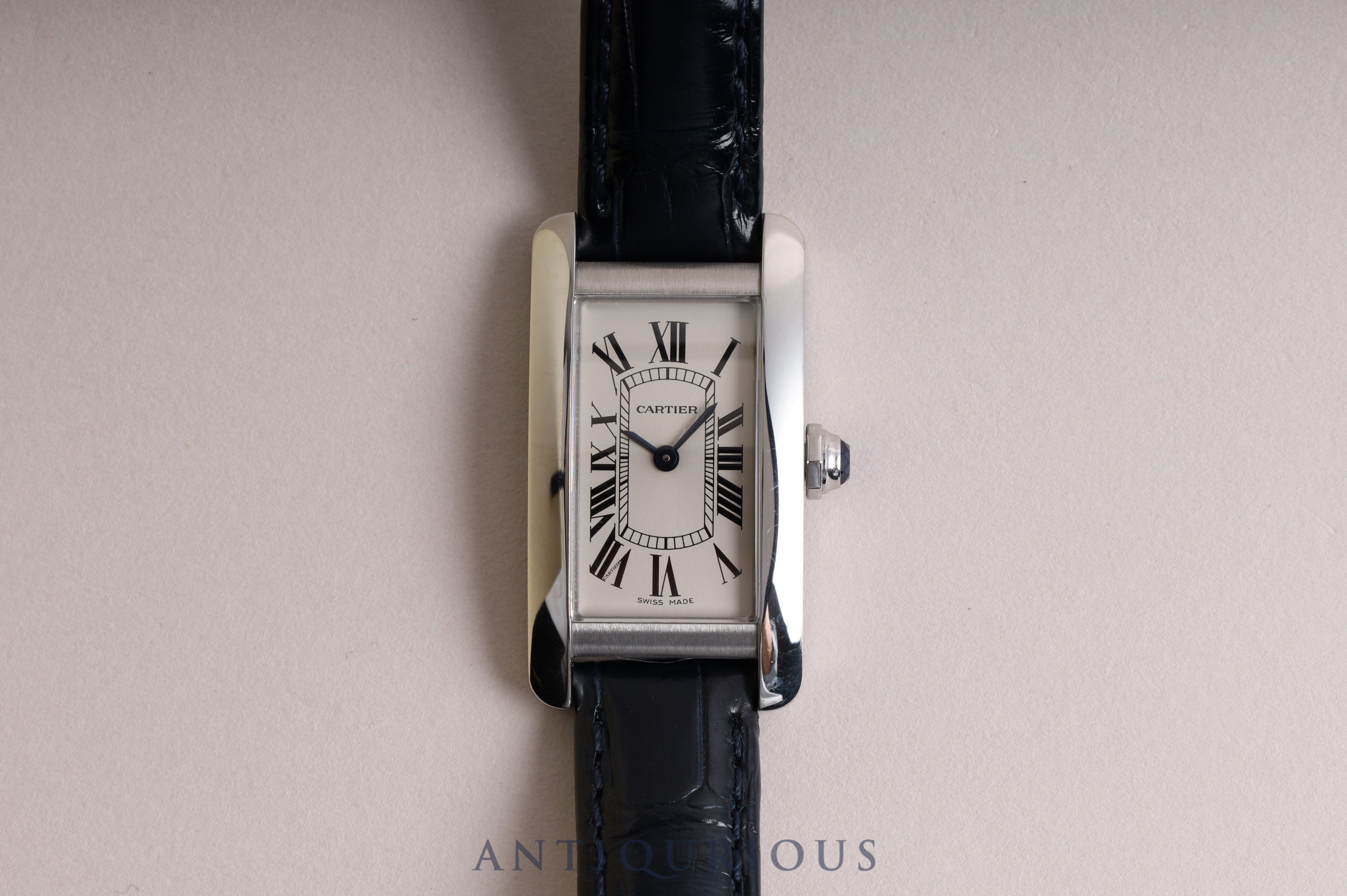 CARTIER Tank American SM QZ WSTA0016 Box with warranty New finish