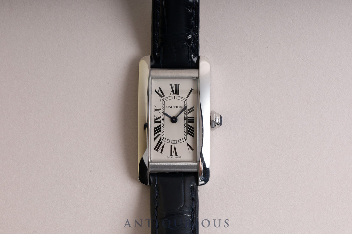 Cartier Tank Americaine SM QZ WSTA0016 Box and warranty included New finish
