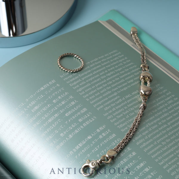 ティファニー リング ツイスト スターリングシルバー 約15.5号 箱 保存袋