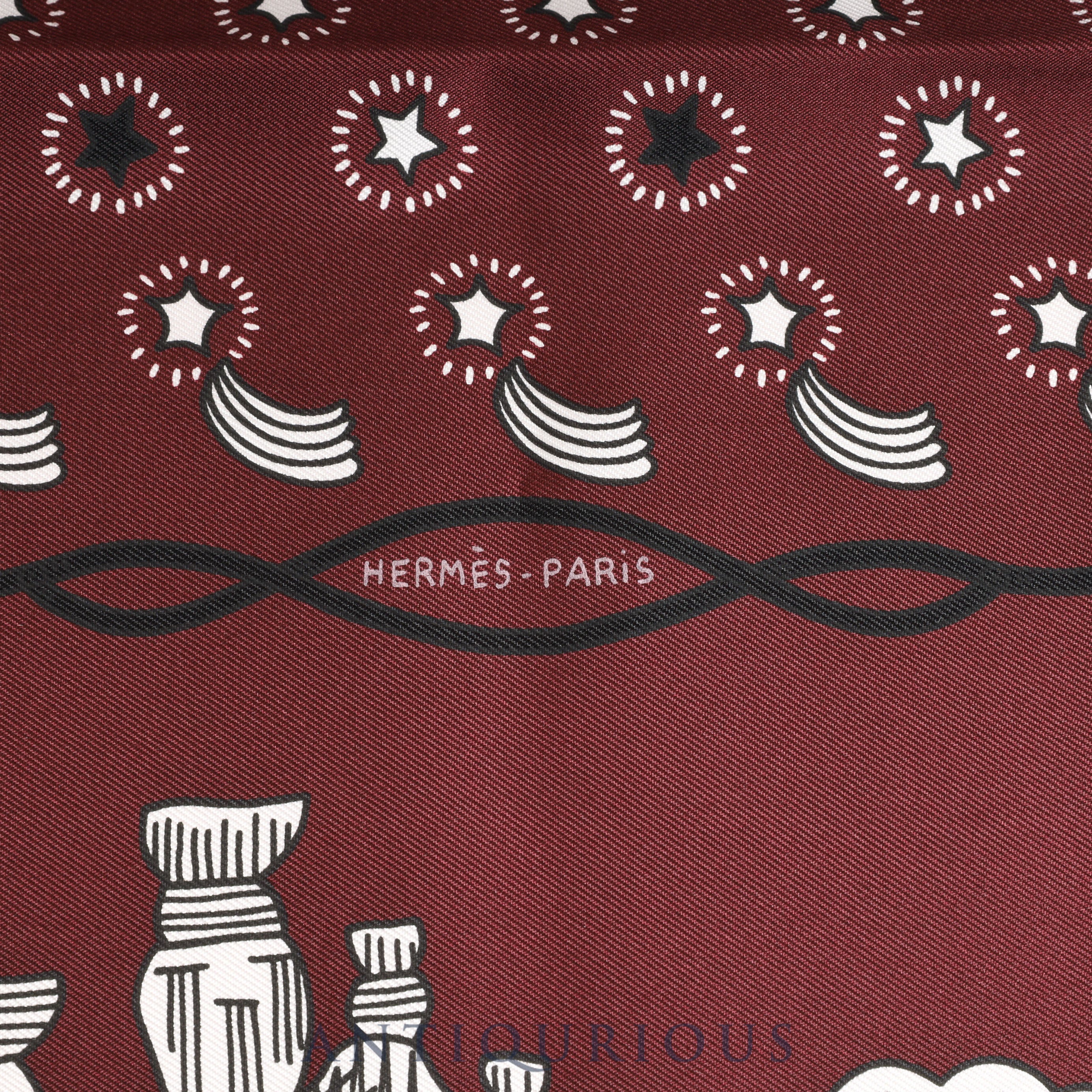 HERMES Scarf CARRES55 Les Canyons Etoiles From the Canyons to the Stars Box