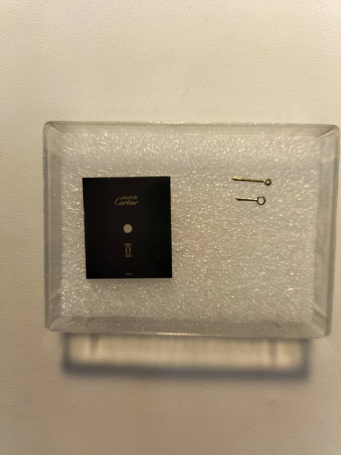 カルティエ マストタンク LM 手巻き SV925 革 純正尾錠（GP）オニキス文字盤（SWISS表記） オーバーホール済み 新品仕上げ済み