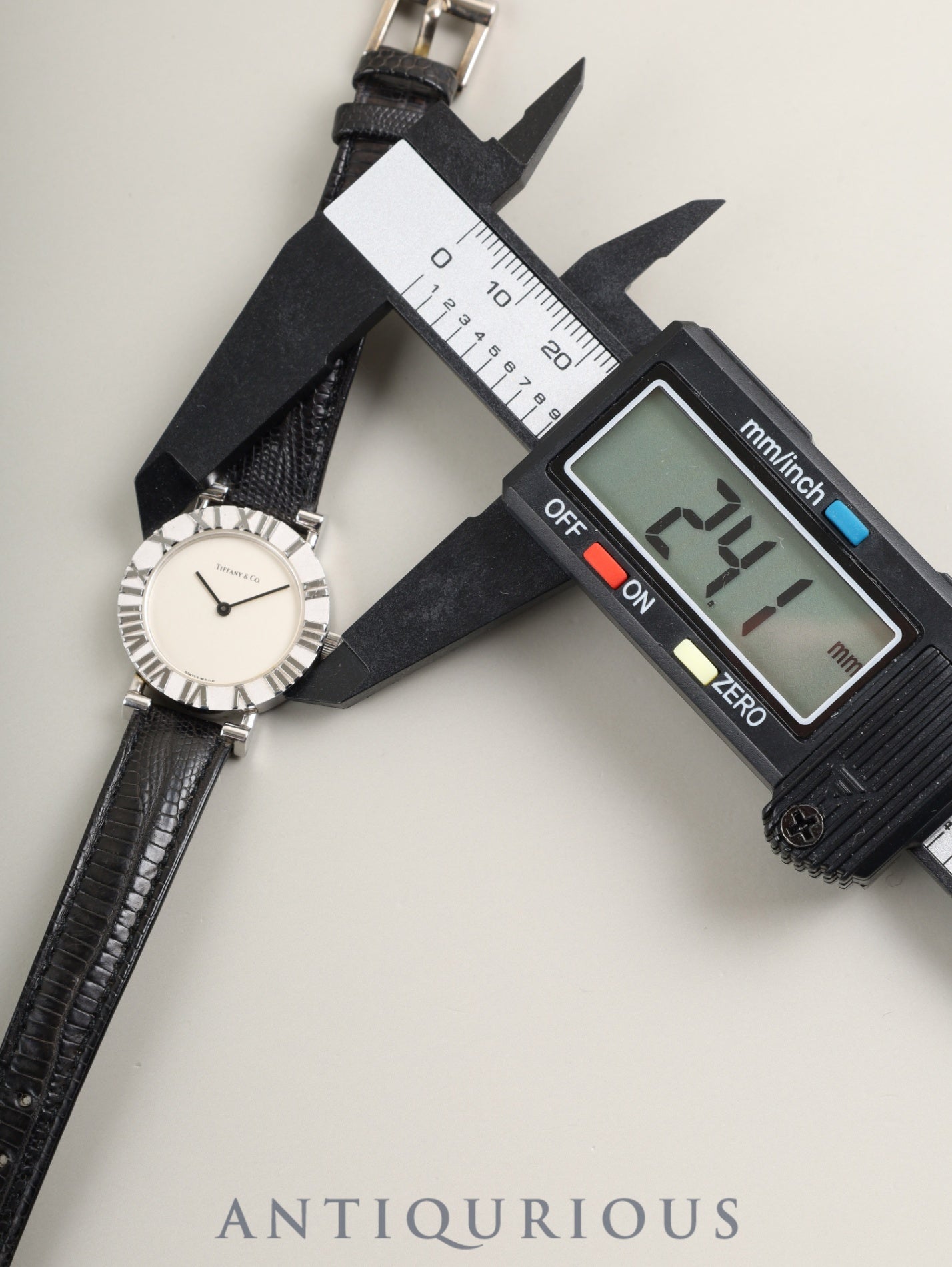 ティファニー アトラス SV CASE L0640 クォーツ Cal.976.001 SV925